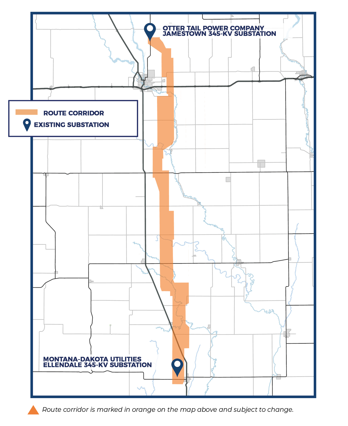 Jamestown To Ellendale Transmission Project